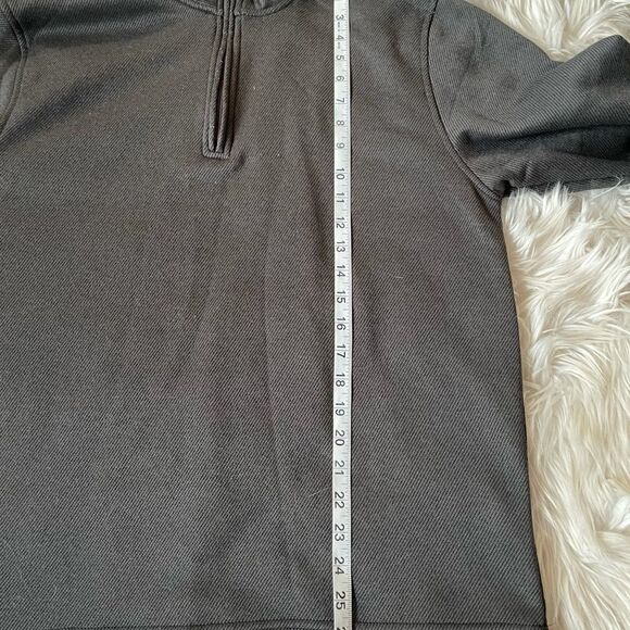 Van Heusen Men’s Gray Pullover 1/4 Zip Athletic Top (Size: Medium) - Picture 10 of 14